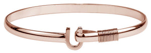 All Rose Gold Color Ti Wrap Titanium Hook Bracelet